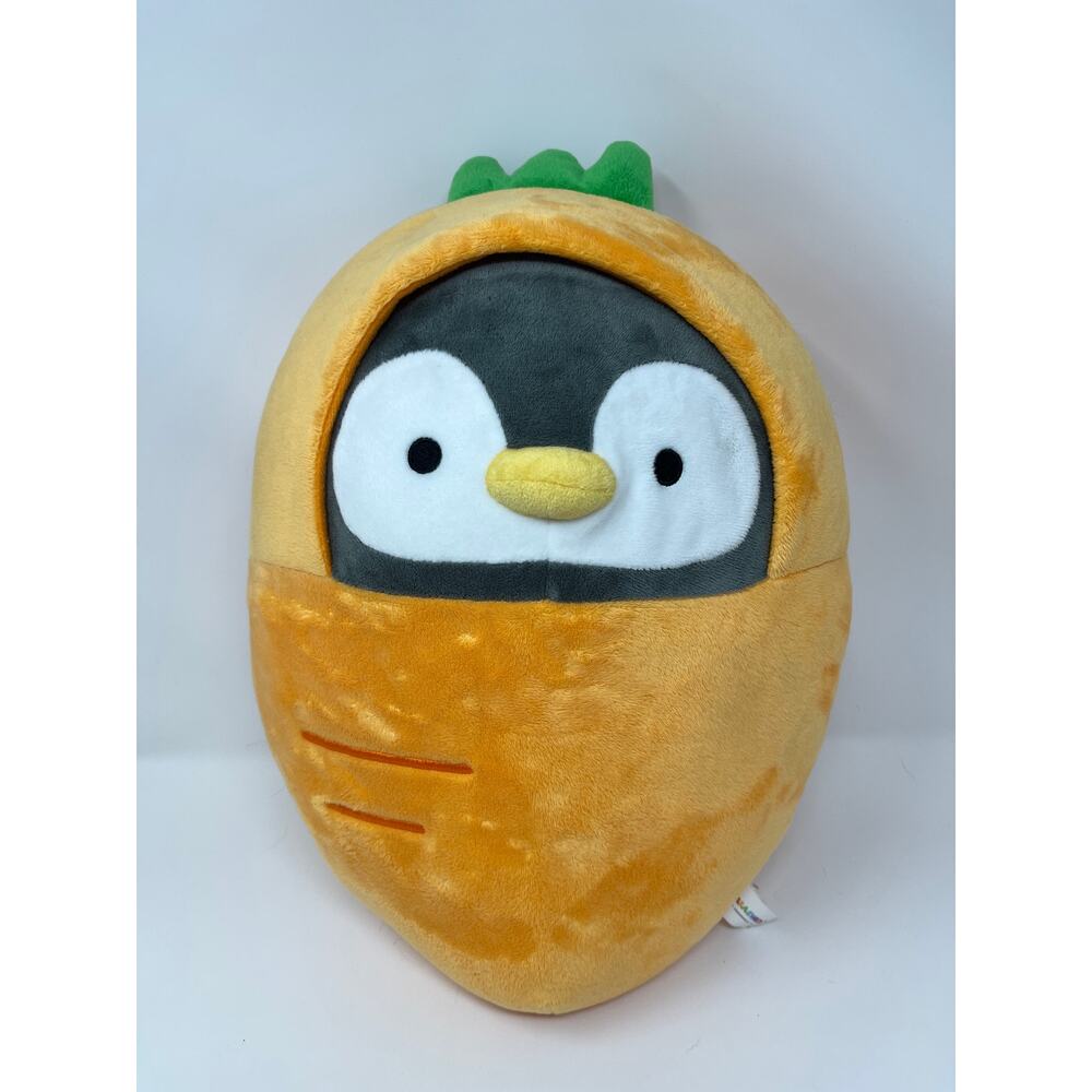 Takashoji Carrot Penguin Large 17" Japanese Plush Kawaii Orange Stuffed Animal